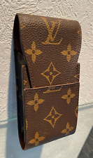 Auth Louis Vuitton Monogram  Cigarette Case N63024 PVC Leather Tobacco Case　LV picture