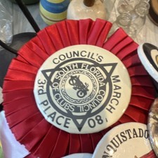 70 Pins Total From The 70’s And 80’s Maybe Even Early Most Of A Biker Club picture