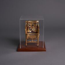 Throne Chair of King Tutankhamun Authentic Replica Museum Reproduction Hand Made picture