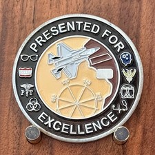 412th Operational Medical Readiness Squadron Excellence Challenge Coin  M#18 picture