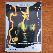 UD 2022 Dan Dos SantosMarvel Masterpieces Metallurgy Electro #5 Serial 22/25 picture