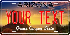 Grand Canyon Arizona Landmark Novelty License Plate Custom Auto Moto Bike picture
