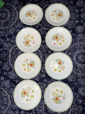 Corning Corelle Wildflower  Bread & Butter Plates 6.75” Lot Of 8 picture
