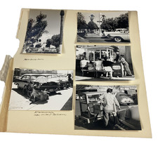 Vintage 1950s Nuevo Laredo Mexico Street Scene Photo Lot B&W Coca Cola Car picture