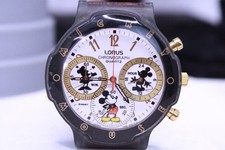 RARE, DISNEY MICKEY MOUSE CHRONOGRAPH, 3 SUB-DIAL, LORUS, QUARTZ WRIST WATCH  picture