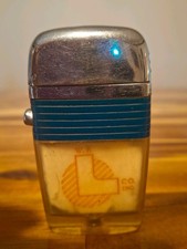 VTG 1960s Scripto Vu Lighter Advertising  Lynch Plumb/Heat Worcester MA Working picture