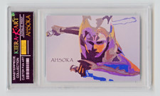 Star Wars AHSOKA TANO ,Custom Card, ACEO,  PRINT FROM ACRYLIC -SLABBED picture