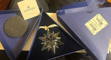 Swarovski Christmas Ornament Large Annual Edition 2017 Clear Crystal#5257589 picture