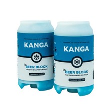 Kanga Beer Blocks Slim Can Shaped Ice Pack - Keep Drinks Cold for 9 Hours picture