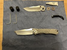 Rare Chris Reeve OP Umnumzaan Tanto Package with Extra Blade and Sterile LBS. picture
