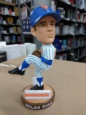 Nolan Ryan Rr Express Trench Coat Bobblehead picture