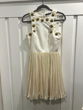 Alexander McQueen Ivory medallion dress XS picture