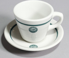 Vintage Shenango Michigan State College Coffee Mug and Saucer Restaurant Ware picture