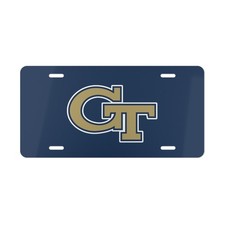 Georgia Tech NCAA Car Front License Plate Tag Vanity Style – Auto Metal Aluminum picture