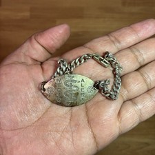 Vintage Medical - Medic Alert Sterling Silver Bracelet picture