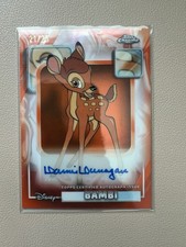 Disney Topps Chrome 2026 Bambi Auto  picture