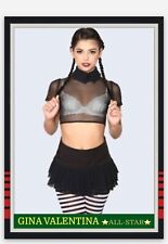 Gina Valentina Adult All- Star Series CUSTOM MADE RETRO STYLE CARD picture