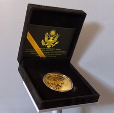 U.S. Air Force B-52 Stratofortress Challenge Coin in Display Case picture