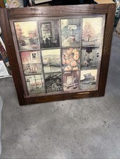 Vintage Homco Home Interior Harvest  12 Panel Wall Art - B. Mitchell picture