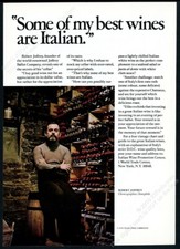 1978 Robert Joffrey ballet company founder photo Italian Wine vintage print ad picture