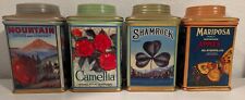 Lot Of (4) Oneida Vintage Label Collection Ceramic Canisters picture