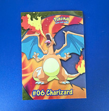 Topps Pokémon TV Animation Edition Charizard #06 1999 English Trading Card picture