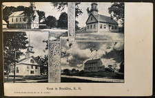 Vintage Postcard 1907-1915 Views in Brookline, New Hampshire (NH) picture