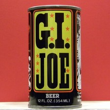 GI Joe Beer 12 oz Can Air-Filled Can Schell Schells New Ulm Minnesota 793 H/G picture