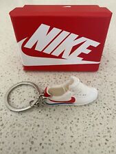 NIKE CLASSIC CORTEZ-(FORREST GUMP)-3D SNEAKER KEYCHAIN WITH BOX picture