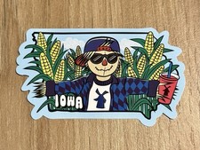 ❤️💙Dutch Bros RARE EXCLUSIVE Iowa State Sticker New Authentic❤️💙 picture