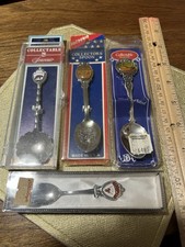Collectors Spoons: California, Arizona, New Mexico, Texas original case 4 Total picture