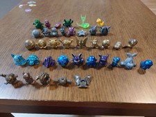 Nintendo Pokemon Metal Collection 38 Figure Set Mew Mewtwo Gengar Gold picture