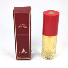 Vintage Lanvin Eau My Sin Natural Spray 30ml Collectible Perfume Bottle 1970s picture