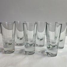 1960s/70s VTG Italian Blown Shot Glasses Set Of 6 Borgonovo Carlo Moretti Style picture