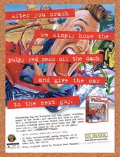 1996 Big Red Racing PC Original Advertisement / Retro Promo v1 picture