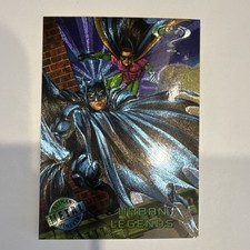 1995 Fleer DC Batman Forever Metal Trading Card #98 Urban Legends picture