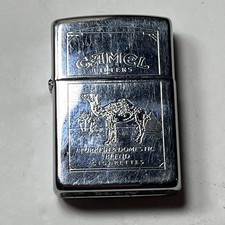Vintage 1994 Camel Filters Zippo Lighter Turkish Domestic Blend Chrome J X Oct picture
