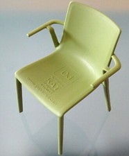 RESOL Miniature Dd, Beautiful CHAIR CAT, GREEN, EXCELLENT, JOSEP LLUSCA Like VITRA, RARE picture