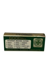 VTG Goodall Rubber Co. Industrial Clothing Promotional Matchbox Collectible picture