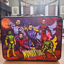 The Wonder Years Metal Lunchbox Superhero Comic Style The Upsides Rare Merch picture