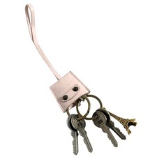 Balenciaga Women's Le City Bag Charm Pink Leather Metal Used picture