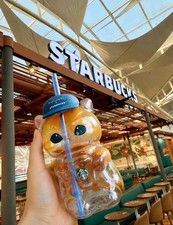 2026 New Starbucks Singapore x Mofusand 2026 Collection Cat Shaped Glass Cup picture
