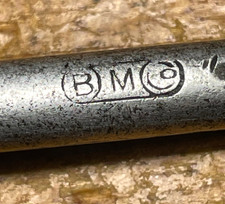 Vintage USA Ultra RARE Wooden Screwdriver Braunsdorf Mueller Company B&M Co. picture
