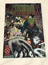 Generation X 1 Marvel Comics 1st App Chamber Emplate Monet ST Croix Foil 1994 picture
