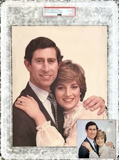 1981 Princess Diana “The Royal Engagement Portrait” PSA Type 1 Original Photo picture
