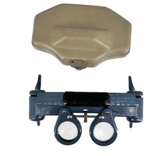 Vintage Abrams CB-1 2-4 Stereoscope with Case & Manual USA Made picture
