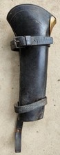 US Indian Wars M1887 Cavalry Carbine McClellan Leather Boot Scabbard RIA 45-70 picture
