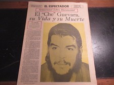 El Che Guevara 1968 Newspaper Magazine El Espectador Old Vintage In Spanish picture