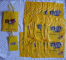 M&M World m & m's plastic treat bags birthday party gift Las Vegas lot x 37 NEW picture