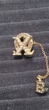 Vintage Gold Chi Omega 1948 Sorority Pin  picture